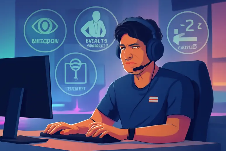 สุขภาพเกมเมอร์ 2025: โรคที่พบบ่อยและวิธีป้องกัน