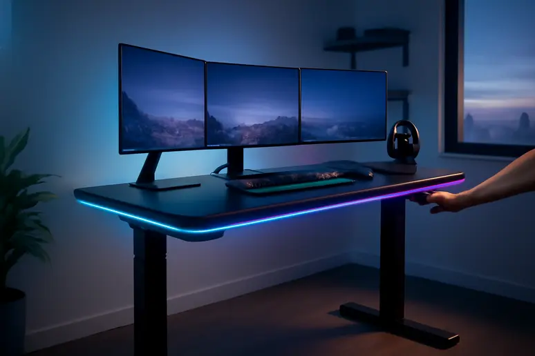 อนาคตโต๊ะเกมมิ่งปรับระดับได้: นวัตกรรมใหม่ปีหน้า